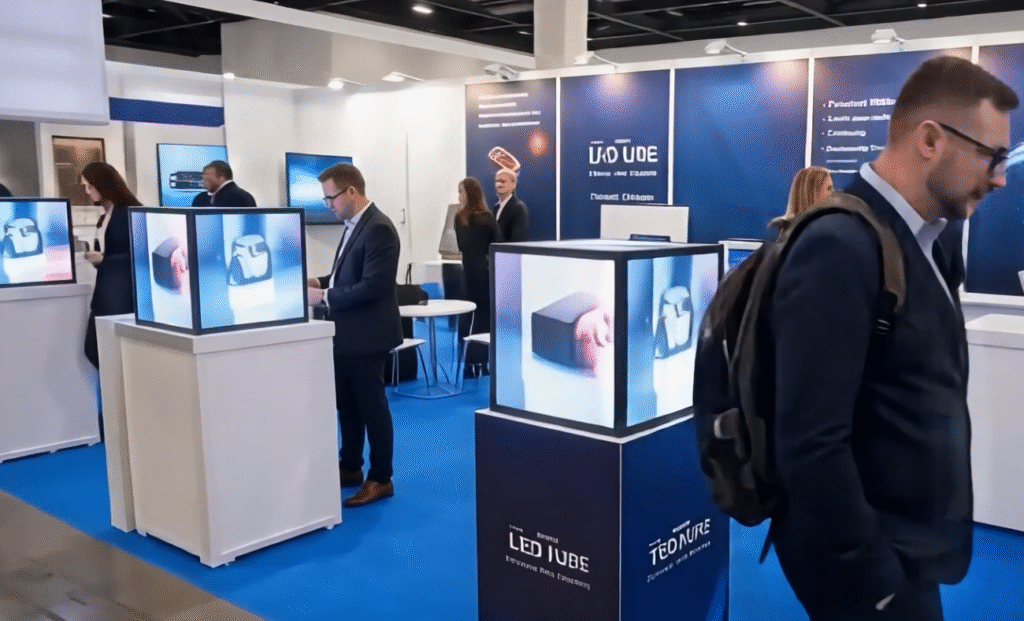 LED displays for expo stands